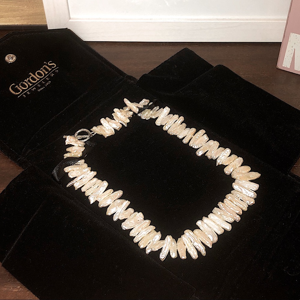 Authentic Baroque Freshwater Pearl Necklace
